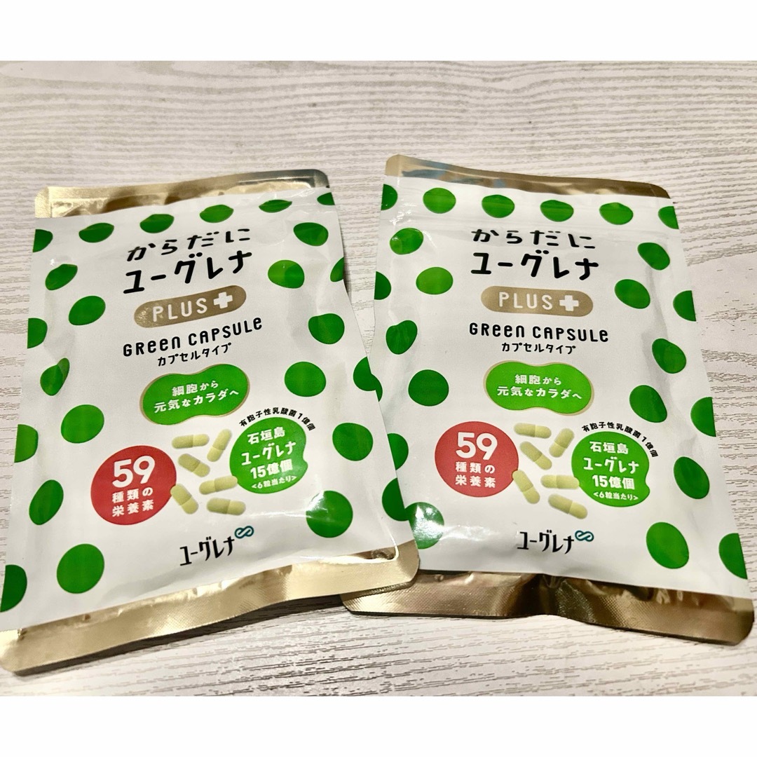 EUGLENA(ユーグレナ)の【ちゃむ様専用】ユーグレナプラス　3袋セット 食品/飲料/酒の健康食品(青汁/ケール加工食品)の商品写真