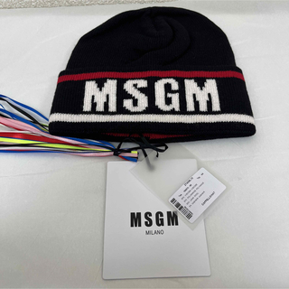 エムエスジイエム(MSGM)のMSGM ニット帽　エムエスジーエム(ニット帽/ビーニー)