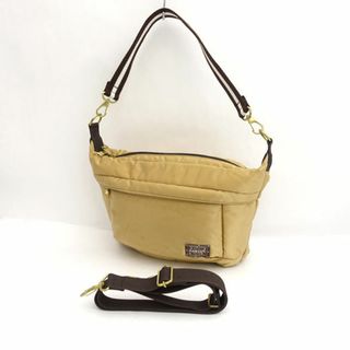 ポーター(PORTER)のPORTER / ポーター ■ショルダーバッグ ナイロン カジュアル ベージュ 2way 【バッグ/バック/BAG/鞄/カバン】 ブランド【中古】 [0990012845](その他)