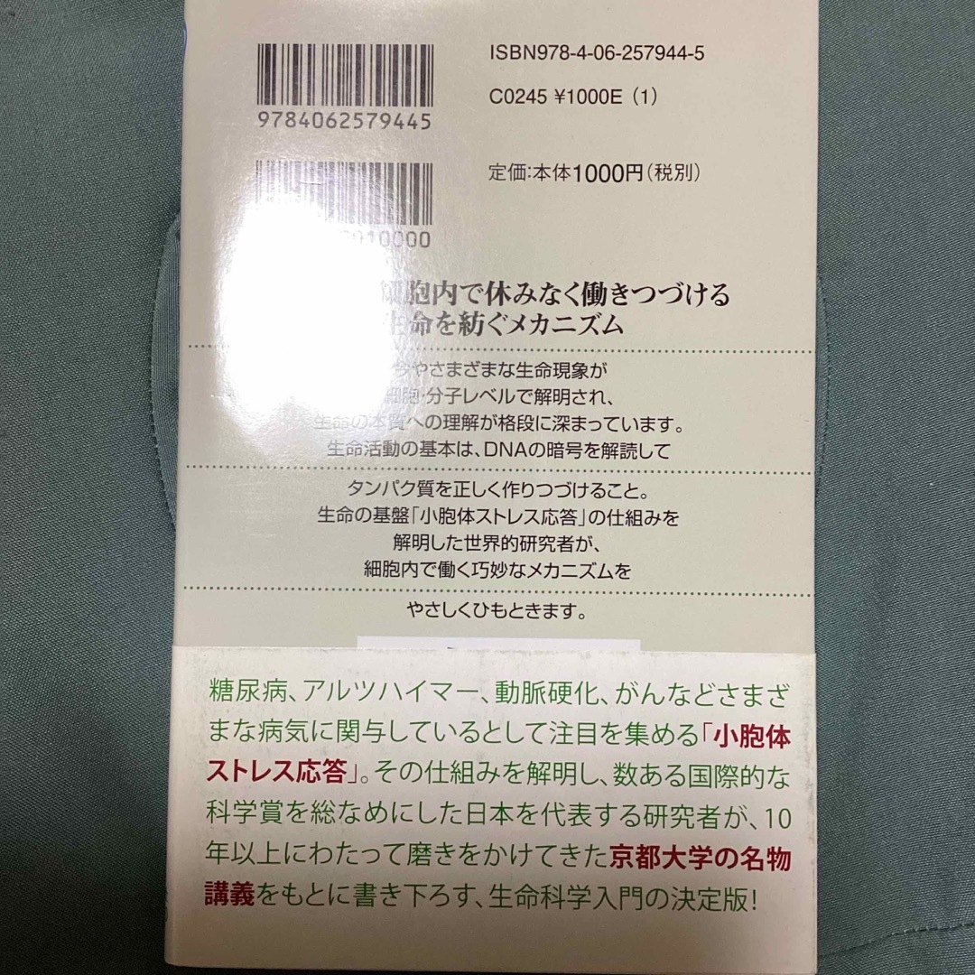 細胞の中の分子生物学 エンタメ/ホビーの本(科学/技術)の商品写真