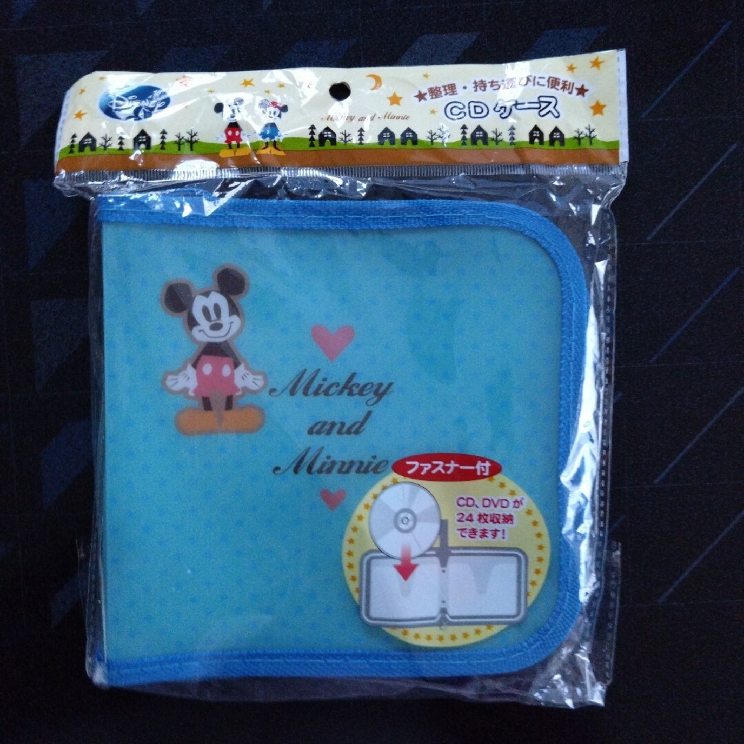 Disney(ディズニー)の新品　ディズニー　CDケース　DVDケース　アルバムケース　ミッキー　ミニー エンタメ/ホビーのCD(その他)の商品写真