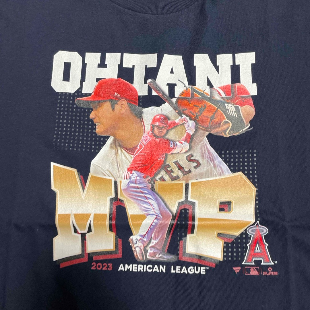 MLB(メジャーリーグベースボール)のメジャー2023年 MVP獲得 大谷翔平 日本オリジナルTシャツ エンタメ/ホビーのタレントグッズ(スポーツ選手)の商品写真