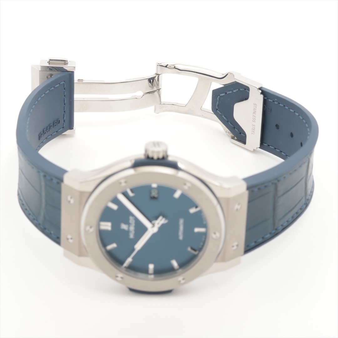 ウブロ クラシックフュージョン TI×革×ラバー   メンズ 腕時計
