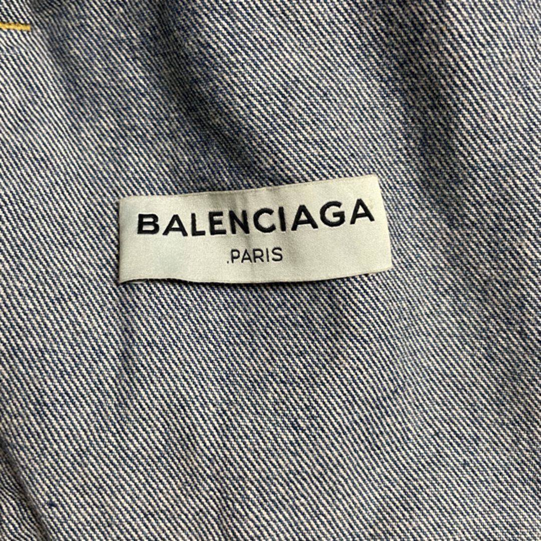 Balenciaga(バレンシアガ)のBALENCIAGA 17SS デニムジャケット メンズのジャケット/アウター(Gジャン/デニムジャケット)の商品写真