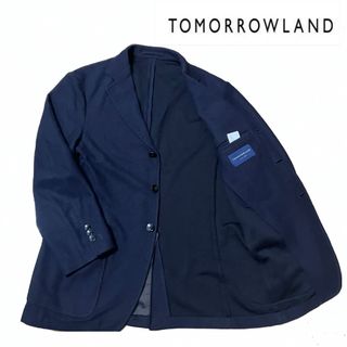 トゥモローランド(TOMORROWLAND)のTOMOROWLAND トゥモローランド ウール 薄手 ジャケット(テーラードジャケット)