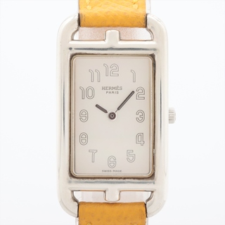 エルメス(Hermes)のエルメス ナンタケット 925×革   レディース 腕時計(腕時計)