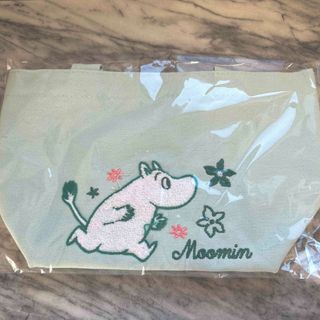 ムーミン(MOOMIN)のムーミン　ランチトート　水色(日用品/生活雑貨)