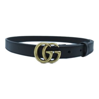 グッチ(Gucci)のグッチ 〔GGマーモント〕シャイニーバックルベルト ベルト(ベルト)