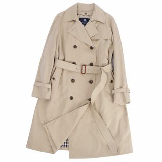 バーバリー(BURBERRY)の美品 バーバリー ロンドン BURBERRY LONDON コート ライナー付き トレンチコート コットン100％ アウター レディース 46(XL相当) ベージュ(トレンチコート)