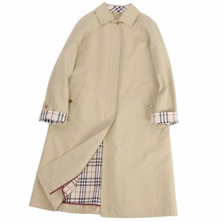 バーバリー(BURBERRY)の美品 Vintage バーバリー Burberrys コート ステンカラーコート バルマカーンコート コットン100％ アウター レディース 11(L相当) ベージュ(その他)