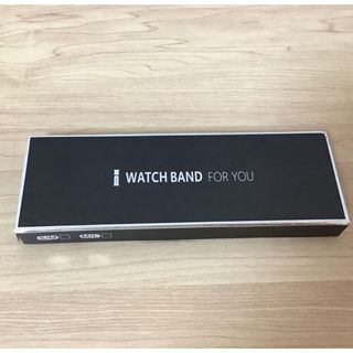 アップルウォッチ(Apple Watch)のWATCH BAND 腕時計 バンド  アップルウォッチ金属ベルトシルバー(金属ベルト)