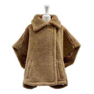 Max Mara tebe4テディベアケープ　新品タグ付き