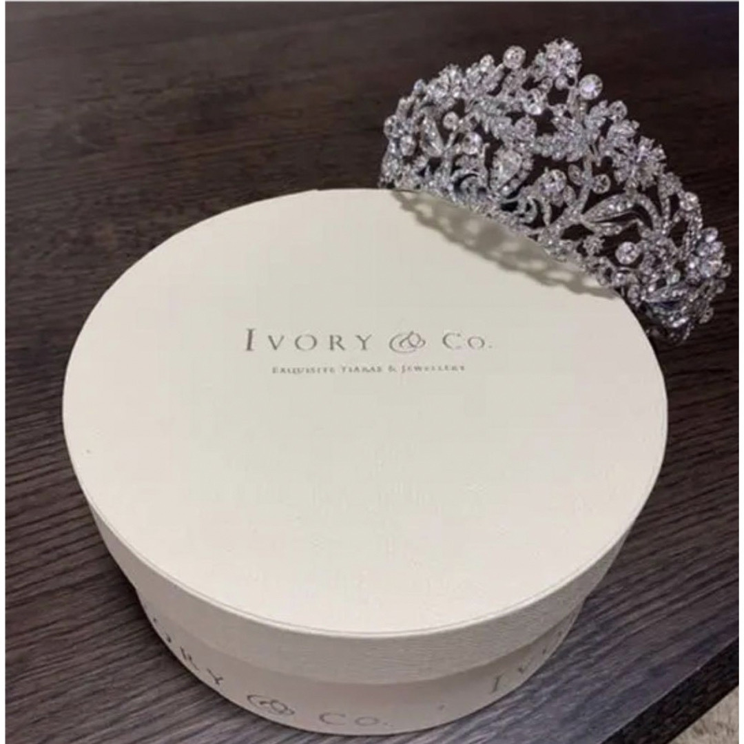 Vera Wang(ヴェラウォン)のIVORY&CO.  Countessaティアラ ハンドメイドのウェディング(ヘッドドレス/ドレス)の商品写真