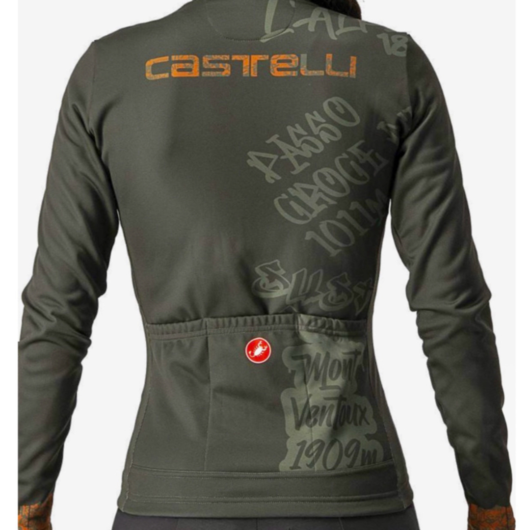 CASTELLI 新品未使用 カステリ サイクルジャージ 冬 XS日本S位 スポーツ/アウトドアの自転車(ウエア)の商品写真