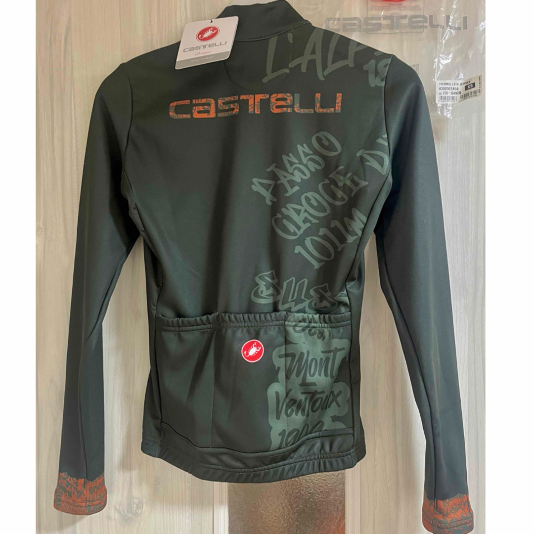 CASTELLI 新品未使用 カステリ サイクルジャージ 冬 XS日本S位 スポーツ/アウトドアの自転車(ウエア)の商品写真