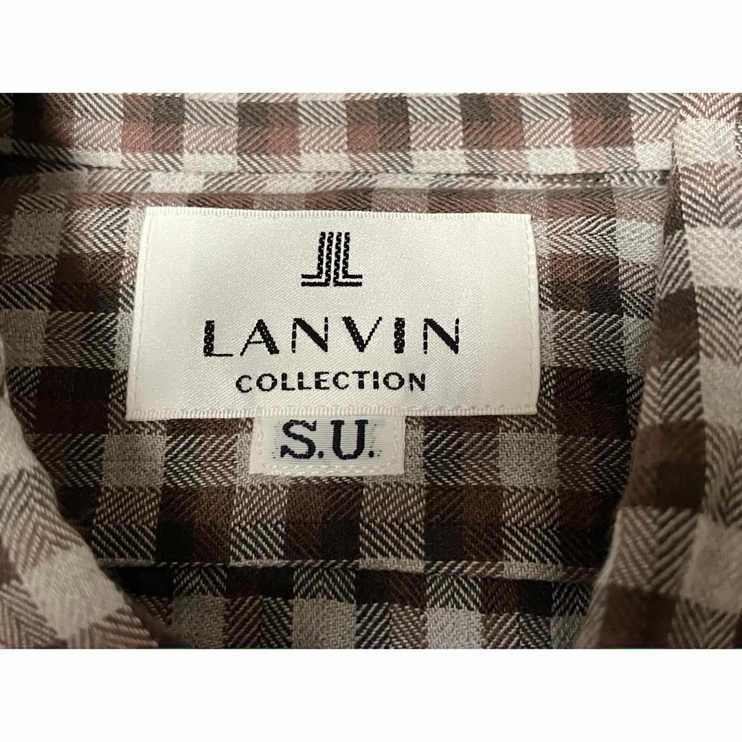 LANVIN COLLECTION(ランバンコレクション)のランバンコレクション　ホリゾンタルカラーシャツ メンズのトップス(シャツ)の商品写真