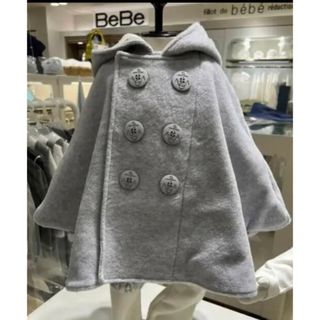 ベベ(BeBe)のbebe  ベベ　ポンチョ　アウター　上着　子供服　70 80 90(ジャケット/コート)