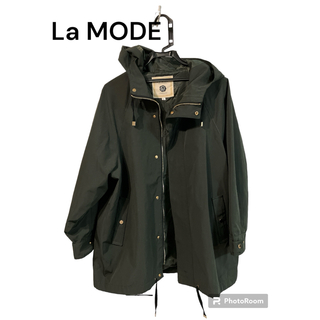 La MODE - la mode カーキ　ゴールド　ブルゾン　コート