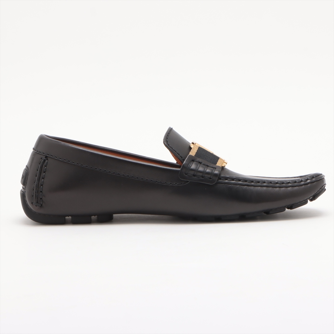 LOUIS VUITTON(ルイヴィトン)のヴィトン モンテカルロライン レザー 6 ブラック メンズ ローファー メンズの靴/シューズ(その他)の商品写真