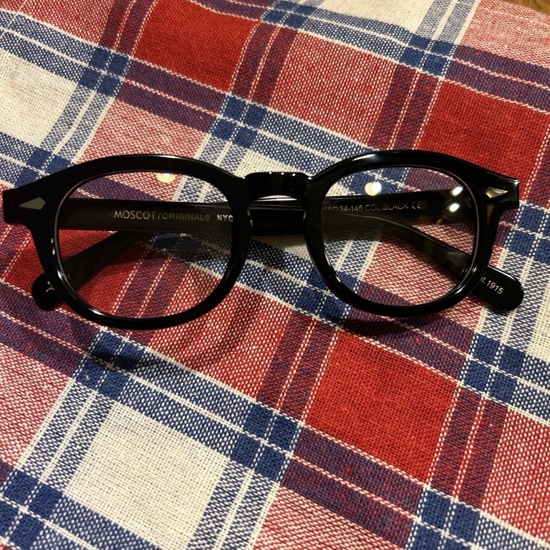 MOSCOT(モスコット)のMOSCOT LEMTOSH モスコット レムトッシュ　黒　46 メンズのファッション小物(サングラス/メガネ)の商品写真