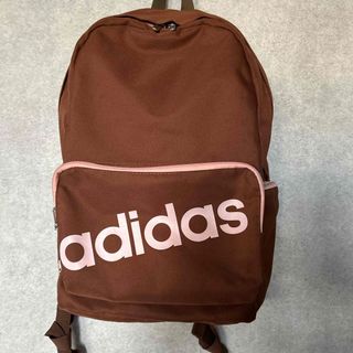 アディダス(adidas)のadidas アディダス　リュックサック　茶色 × ピンク(その他)