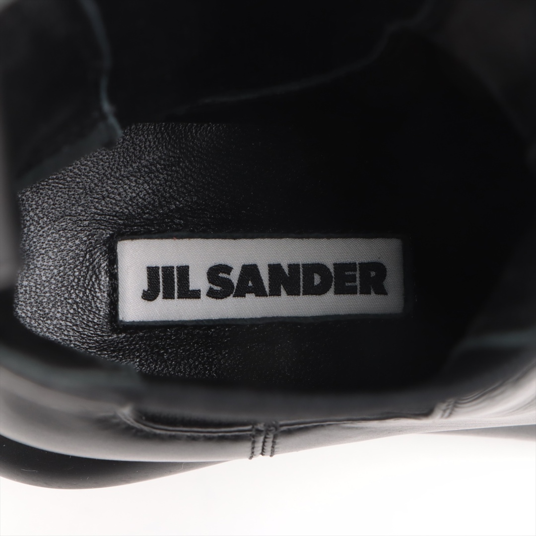 Jil Sander(ジルサンダー)のジルサンダー  レザー 36 ブラック レディース ブーツ レディースの靴/シューズ(ブーツ)の商品写真