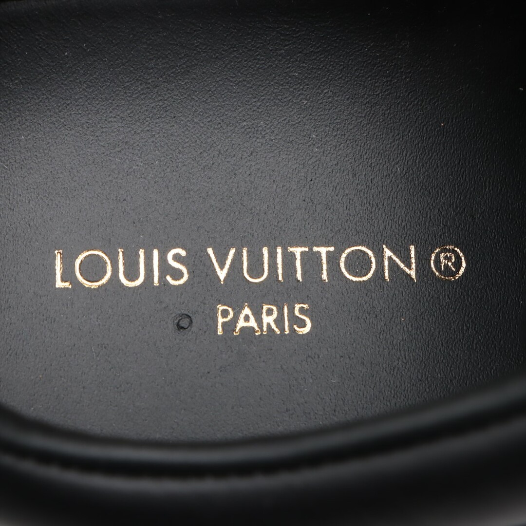 LOUIS VUITTON(ルイヴィトン)のヴィトン ルクセンブルクライン レザー 7 1/2 ブラック メンズ スニ メンズの靴/シューズ(スニーカー)の商品写真