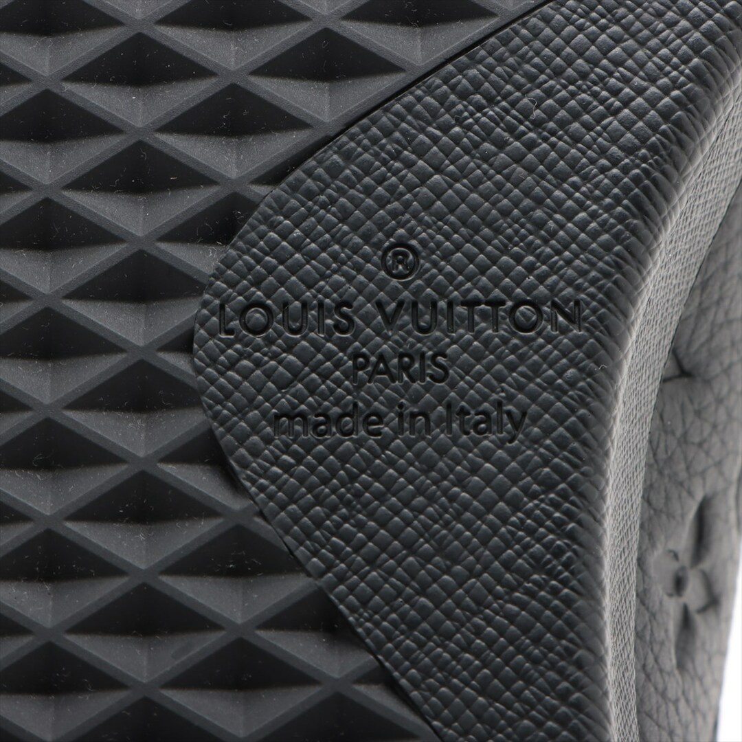 LOUIS VUITTON(ルイヴィトン)のヴィトン ルクセンブルクライン レザー 7 1/2 ブラック メンズ スニ メンズの靴/シューズ(スニーカー)の商品写真