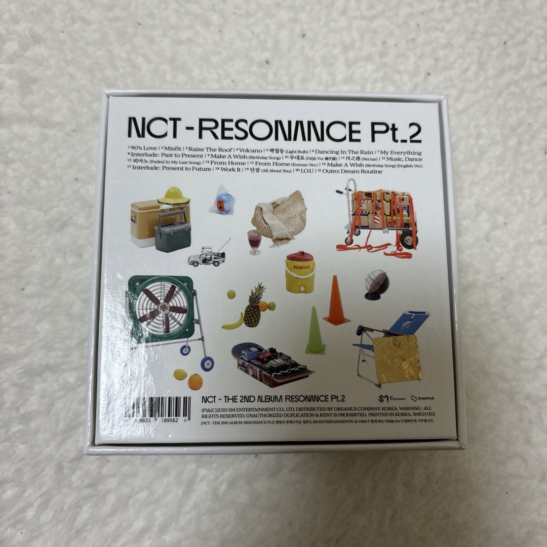 nct resonance pt.2 kit ジェヒョン トレカ キノ セット