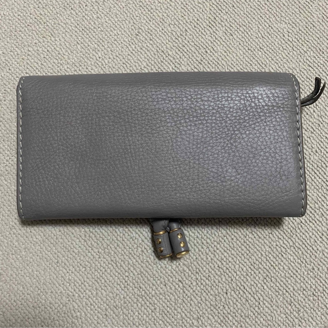 Chloe(クロエ)のChloe 長財布 グレー マーシー レディースのファッション小物(財布)の商品写真