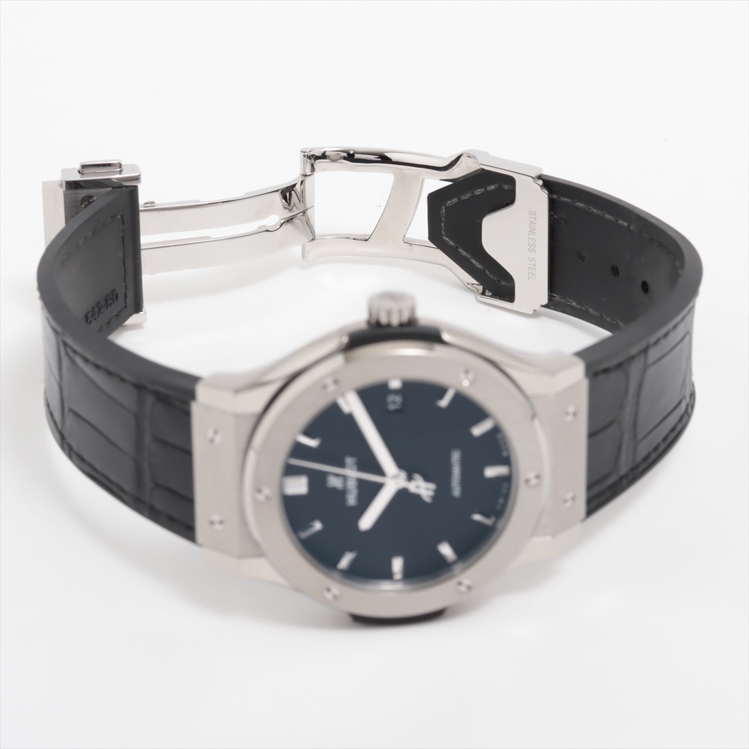ウブロ クラシックフュージョン TI×革×ラバー   メンズ 腕時計