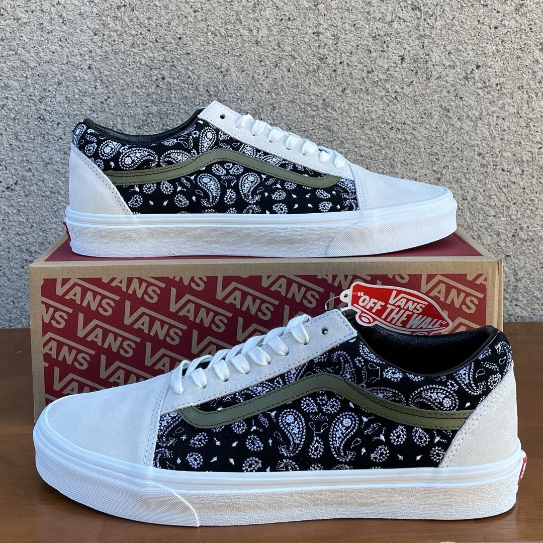 【極希少】VANS Old Skool / PAISLEY WHT&BLK | フリマアプリ ラクマ