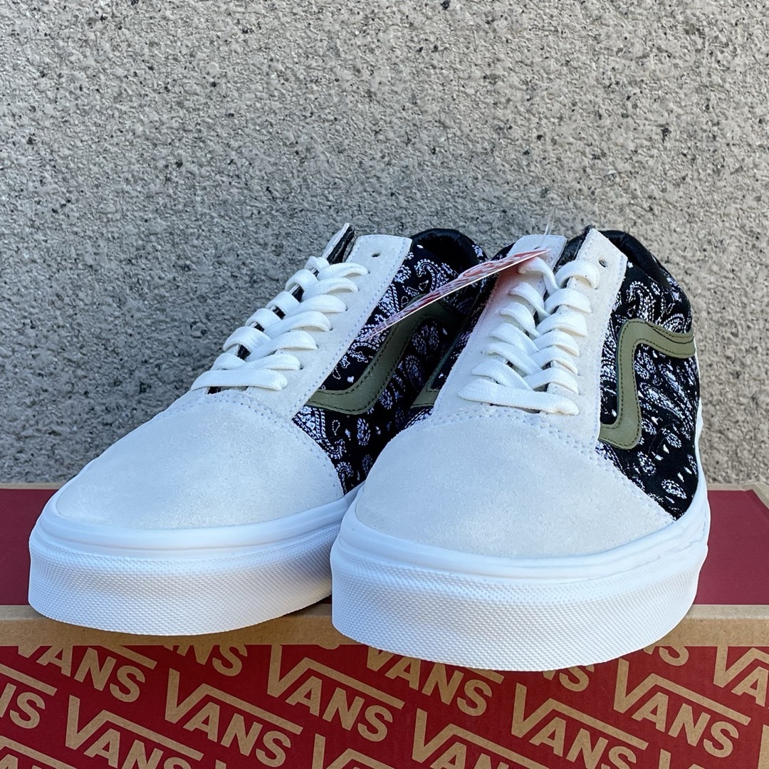 【極希少】VANS Old Skool / PAISLEY WHT&BLK