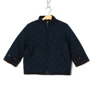 ポロラルフローレン(POLO RALPH LAUREN)のポロ・ラルフローレン キルティングジャケット ジャンパー アウター キッズ 男の子用 3/3Tサイズ ブラック POLO RALPH LAUREN(ジャケット/上着)