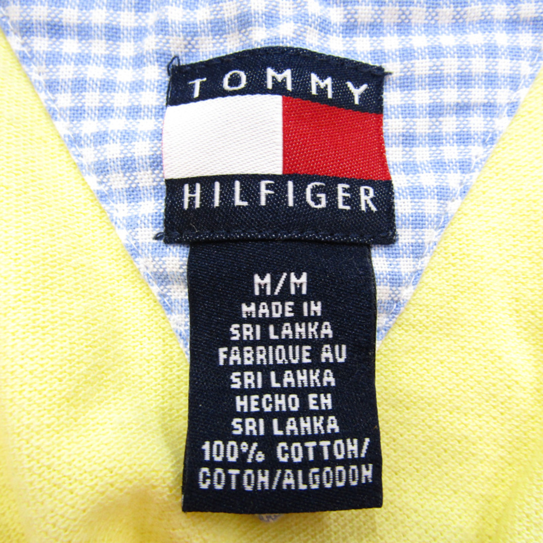 TOMMY HILFIGER(トミーヒルフィガー)のトミーヒルフィガー 半袖ポロシャツ ワンポイントロゴ キッズ 男の子用 M/Mサイズ イエロー TOMMY HILFIGER キッズ/ベビー/マタニティのキッズ服男の子用(90cm~)(Tシャツ/カットソー)の商品写真