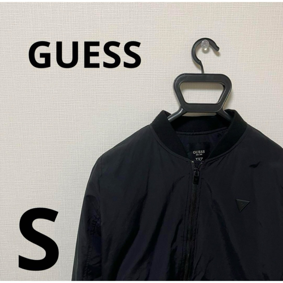 GUESS(ゲス)の【GUESS】　ゲス　  ナイロン　ブルゾン　ジャケット　Sサイズ メンズのジャケット/アウター(ブルゾン)の商品写真