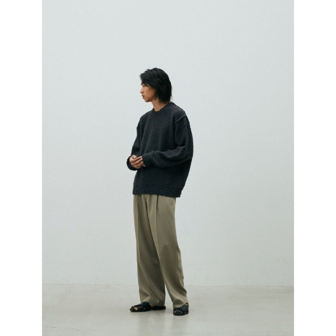 LIDNM(リドム)のLidnm リドム　COTTON SLUB REVERSIBLE KNIT メンズのトップス(ニット/セーター)の商品写真