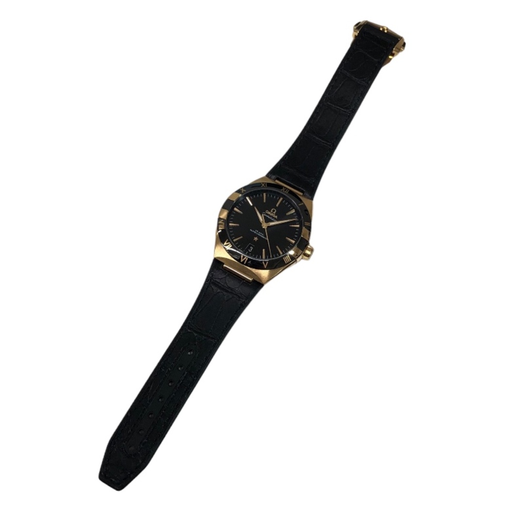 OMEGA(オメガ)の　オメガ OMEGA コンステレーション　コーアクシャル　マスタークロノメーター 131.63.41.21.01.001 ブラック K18イエローゴールド K18YG メンズ 腕時計 メンズの時計(その他)の商品写真