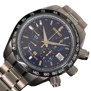 セイコー(SEIKO)の　セイコー SEIKO スプリングドライブ クロノグラフ GMT SBGC013 ステンレススチール メンズ 腕時計(その他)