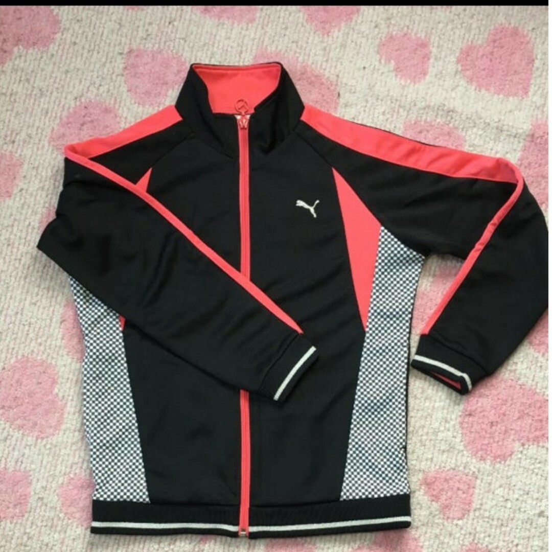 PUMA(プーマ)のプーマジャージ上下160 キッズ/ベビー/マタニティのキッズ服女の子用(90cm~)(その他)の商品写真