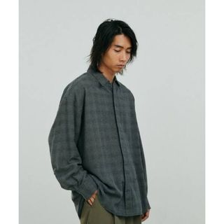 リドム(LIDNM)のLidnm リドム　ITALY GAUZE CHECK SHIRT(シャツ)