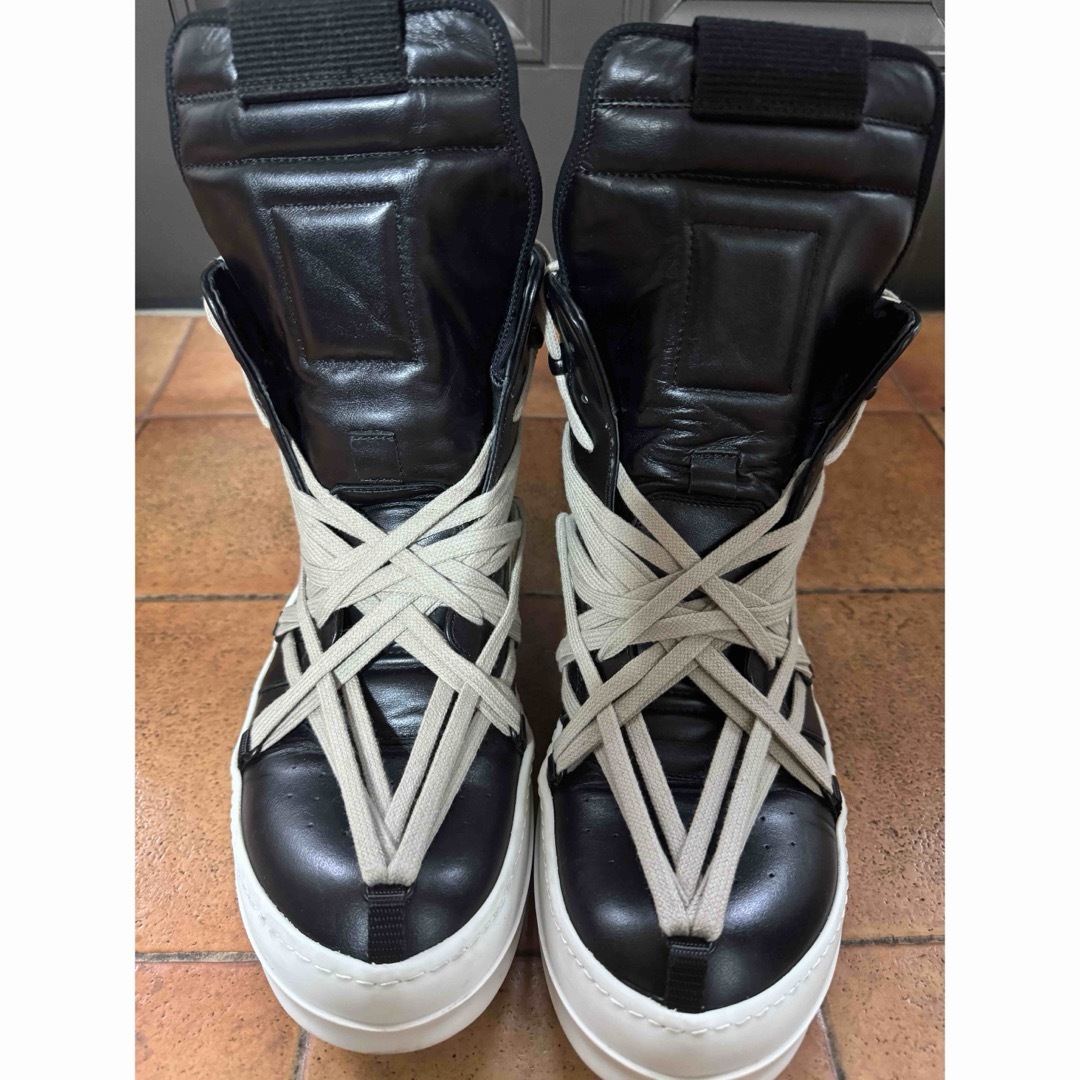 Rick Owens(リックオウエンス)の希少 rick owens mega lace geo basket スニーカー メンズの靴/シューズ(スニーカー)の商品写真