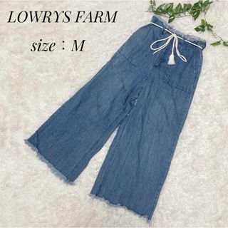 ローリーズファーム(LOWRYS FARM)のLOWRYS FARM ローリーズファーム　レディース　デニム　パンツ　M(デニム/ジーンズ)