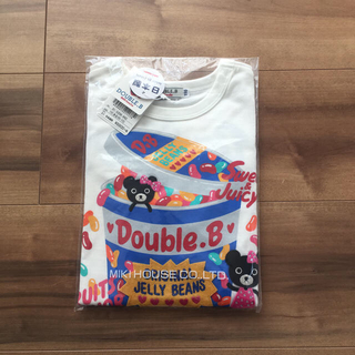 ダブルビー(DOUBLE.B)の新品 ミキハウスDB 110㎝(Tシャツ/カットソー)