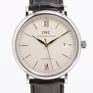 インターナショナルウォッチカンパニー(IWC)のIWC ポートフィノ オートマティック SS×革   メンズ 腕時計(腕時計(アナログ))