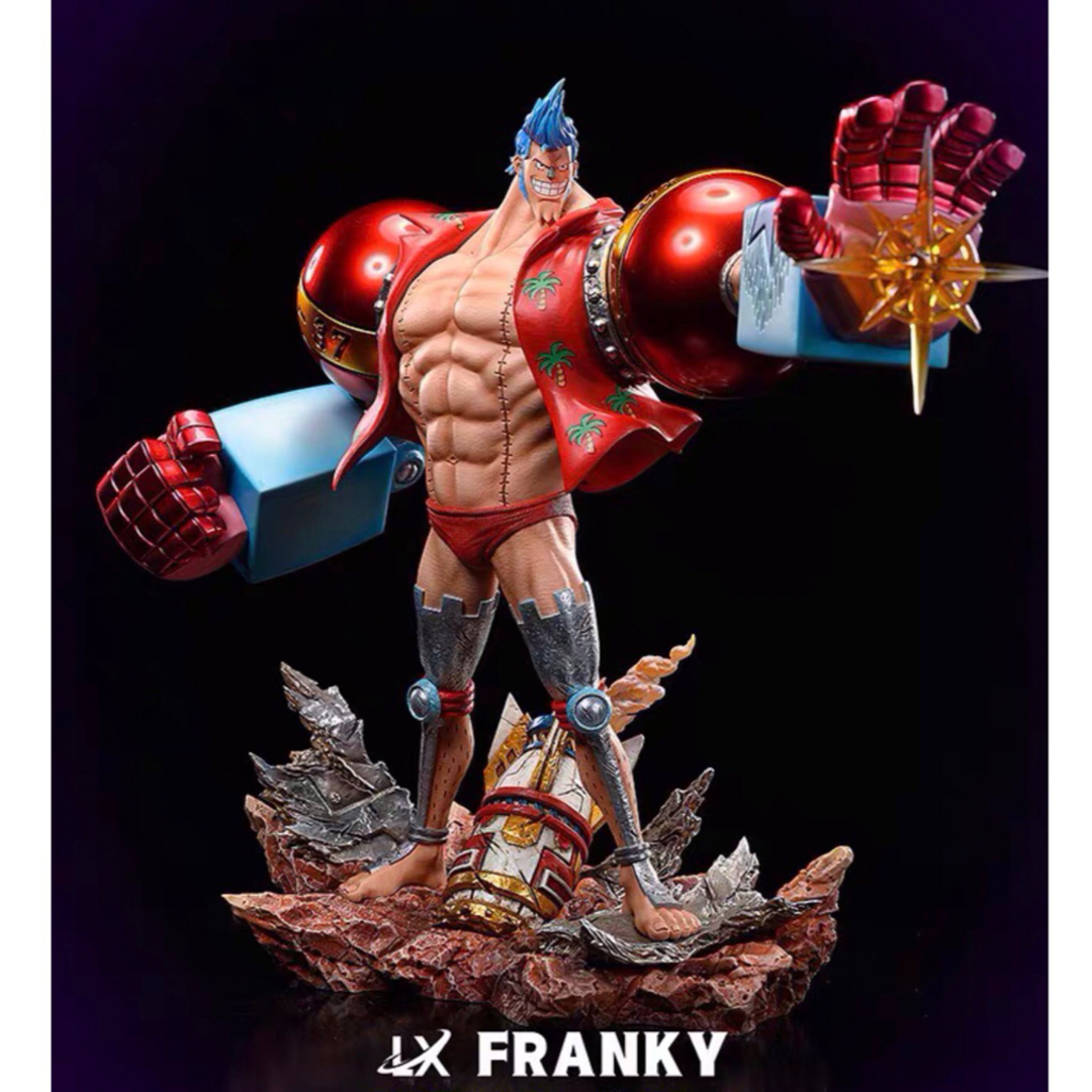 ワンピースOne piece フランキー フィギュアGK ガレージキット ワンピースOne piece フランキー フィギュアGK ガレージキット