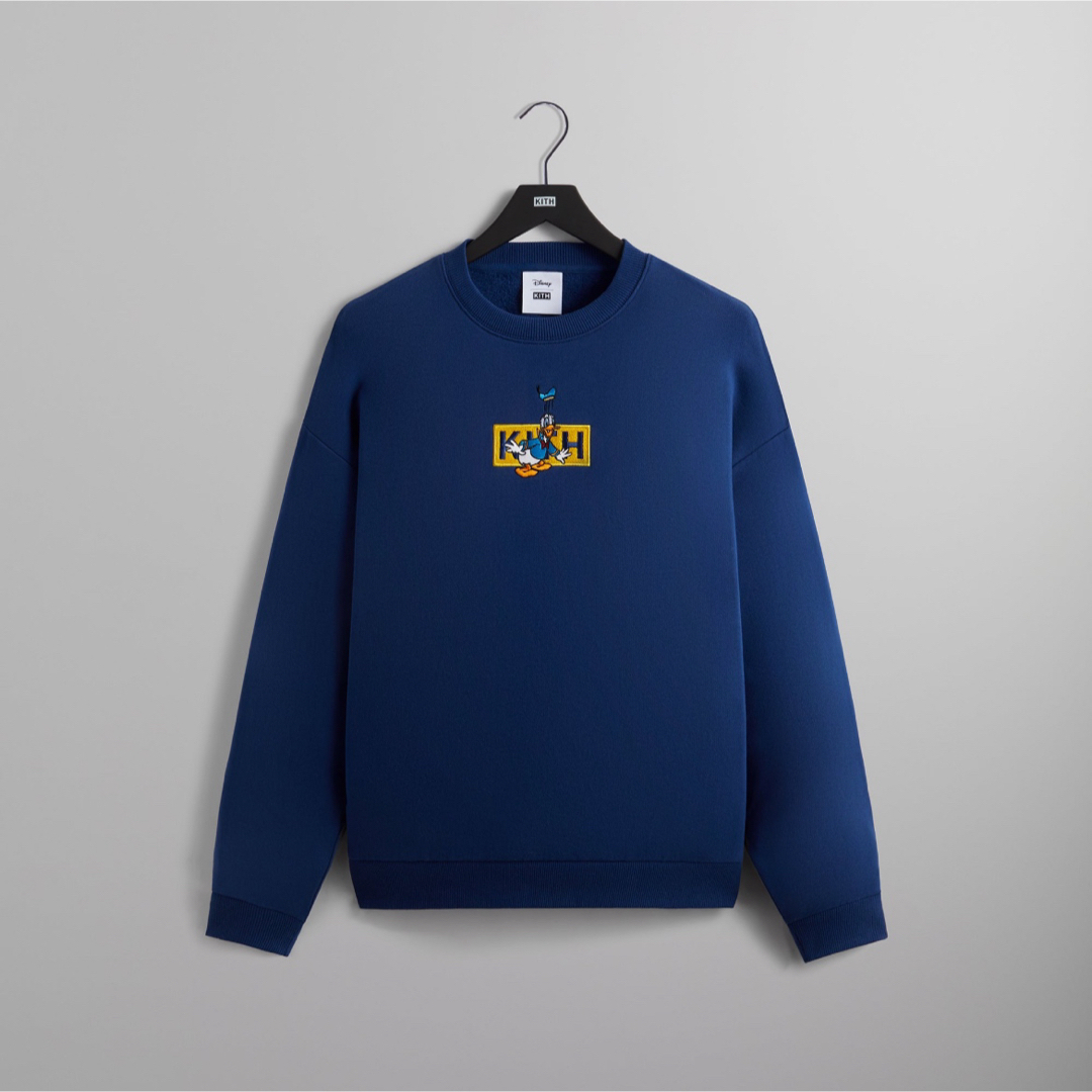 【新品未使用】KITH Disney Classic Logo Crewneckスウェット