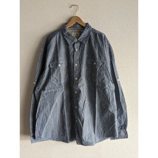 ビームス(BEAMS)のPD&C CRAZY STRIPE COTTON WORK SHIRT(シャツ)