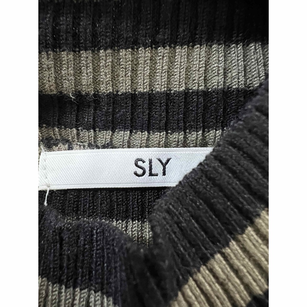 SLY(スライ)のボーダートップス／SLY レディースのトップス(ニット/セーター)の商品写真