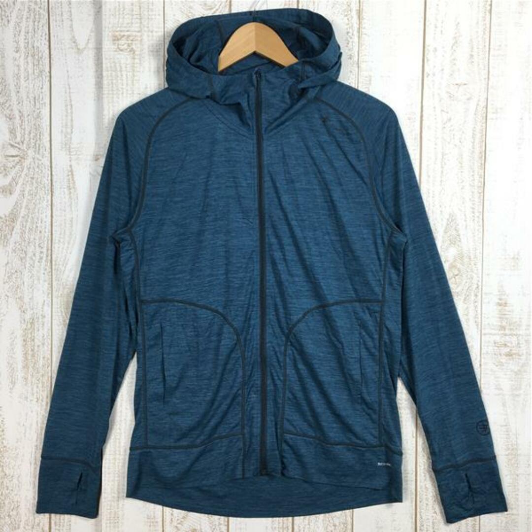 Foxfire(フォックスファイヤー)のMENs M  フォックスファイヤー SC モクテンフーディ SC Mokuten Hoody トランスウェット スコーロン 防虫 UVカット FOXFIRE 5215848 ブルー系 メンズのメンズ その他(その他)の商品写真